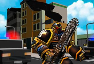 ROBOT HERO CITY SIMULATOR 3D