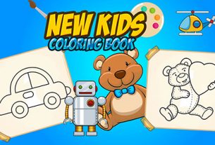 NEW KIDS COLORING BOOK