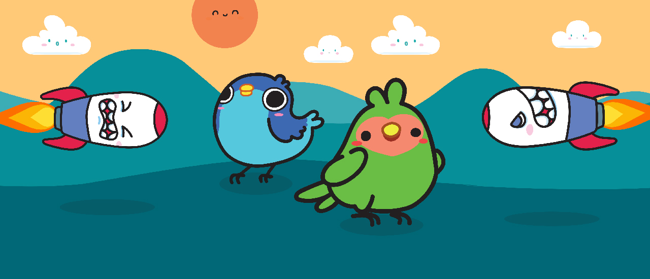 DASHING BIRDS