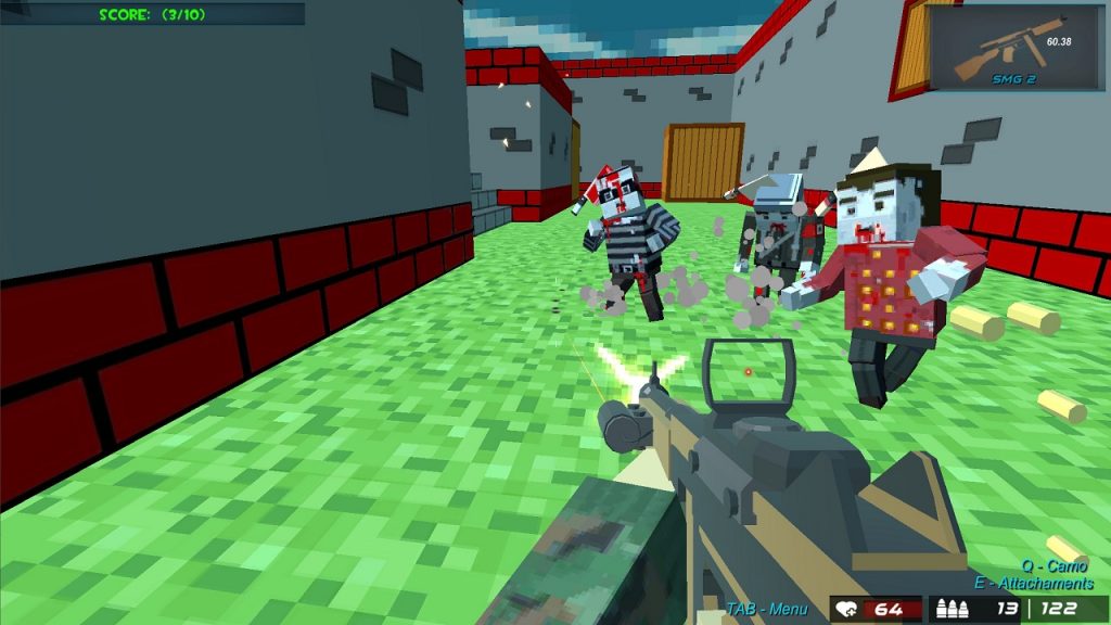 BLOCKY WARS ADVANCED COMBAT SWAT Al3ab Jeux Games Online