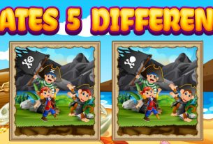 PIRATES 5 DIFFERENCES