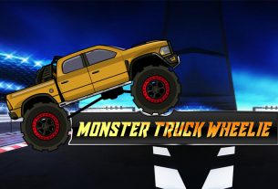 MONSTER TRUCK WHEELIE